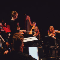 Aarhus Chamber Orchestra with conductor Johanne Sofie Bech Madsen. © Mai Staunsager
