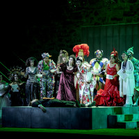 Spanish director Joan Anton Rechi's staging of »The Fairy Queen« i Savonlinna. © Jaa Tämä