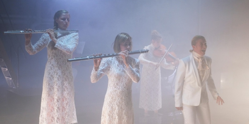 Scenatet opfører Salvatore Sciarrinos ‘Aspern Suite’. © Alexander Banck-Petersen Scenatet. © Alexander Banck-Petersen