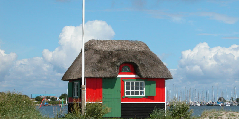 Badehus i Marstal på Ærø. © Erik Christensen Badehus i Marstal på Ærø. © Erik Christensen