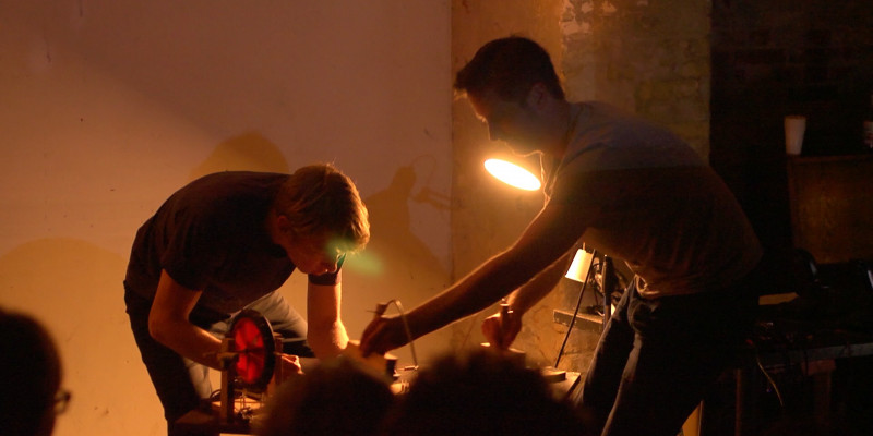 Improvisation with Søren Kjærgaard, Copenhagen 2013, Photo: Ida Bach Jensen