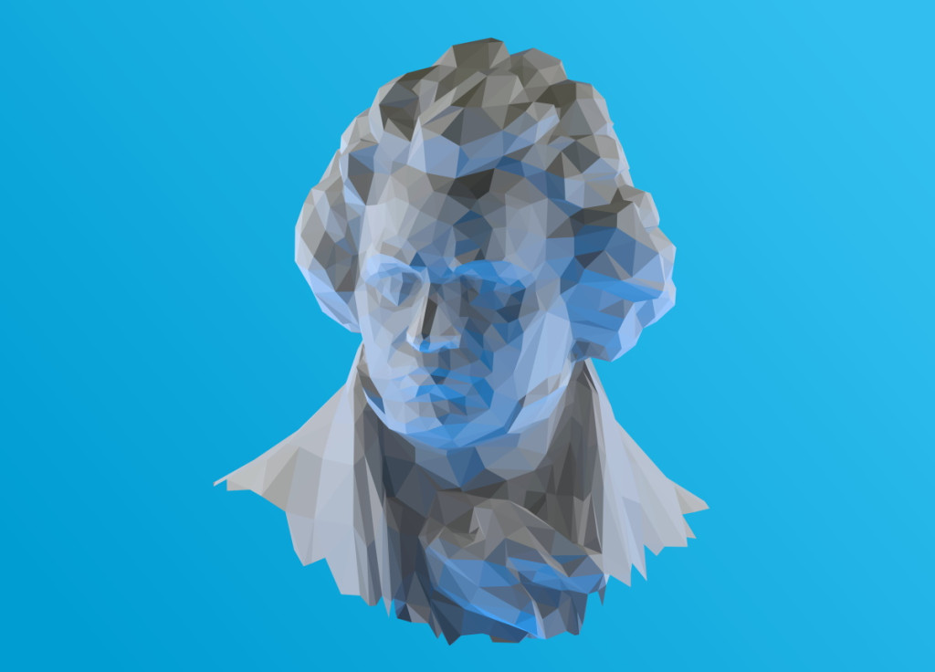 Animation af Ludwig van Beethoven. © VectorVictor/Shutterstock.com